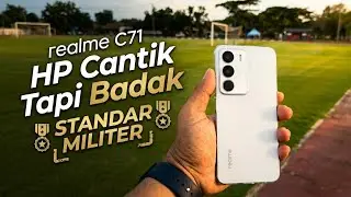 Body mewah cantik dan baterai badak realme C71 Indonesia