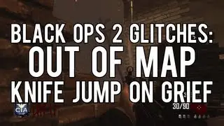 Black Ops 2 Glitches: Out of Map Knife Jump on Town