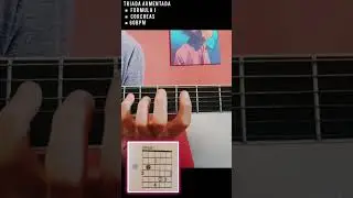 Como hacer una TRIADA AUMENTADA en la guitarra #musica #guitarra #tutorial #ejercicios #acordes