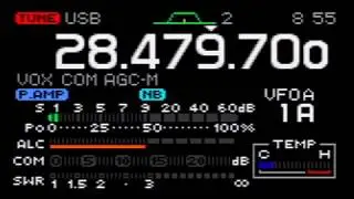 🔴 YO8TNB Live Streaming | 10m + 6m ham radio bands tuning around
