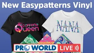 New Siser EasyPatterns Vinyl