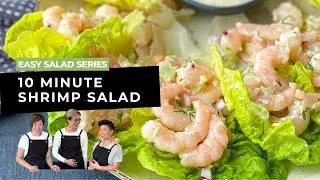 Quick & Easy Shrimp Salad with Mayo [10 minute recipe]