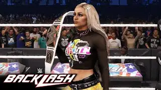 FULL MATCH - Liv Morgan vs Tiffany Stratton - Backlash 2024