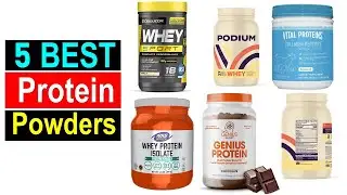 ✅Best Protein Powders 2023/Top 5 BEST Protein Powders of (2023