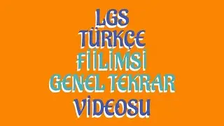 1)2026 LGS TÜRKÇE 8. SINIF FİİLİMSİ GENEL TEKRAR VİDEOSU #lgs #lgsTürkçe #lgs2026 #fiilimsi #keşfet 