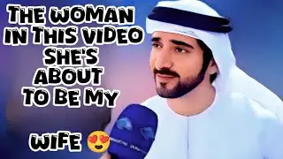 The Woman In This Video She's About To be My Wife |Sheikh Hamdan Poems| Fazza Crown Prince