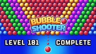 🎯 Bubble Shooter Level 181 | Perfect Aim & Full Walkthrough 💥 Bubble Shooter Gameplay | IVYGAMES