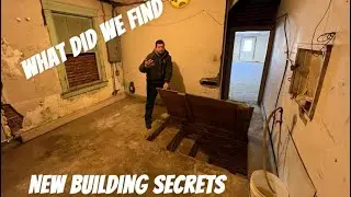 WHAT DID WE FIND hiding under the floors of the new building ?