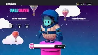 Fall Guys: Funny Slime Climb Ending-Royal Fumble Win !!