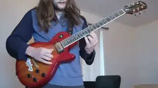 Second day learning pink Floyd's comfortably numb solo 