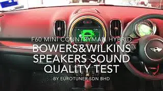 F60 MINI Countryman Hybrib upgrade all speakers to Bowers&Wilkins