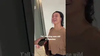 LouchieMoney You ever dated a black guy?😂😱🥰 I never said I wouldn't #publicinterview #viral