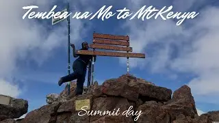#TembeaNaMotoMtKenya | Mt Kenya Day 3 | Summiting Lenana Peak