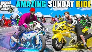 GTA 5 : GOING WO LEH LADKAH RIDE GONE WRONG WITH HAYABUSA AND BMW S1000 JIMMY AND MICHAEL OMG!