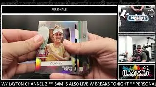 4 Boxes Of 2024 Topps Chrome Tennis Hobby For Don G