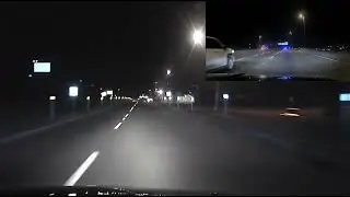 Dash cam LITTLE ROCK POLICE CHASE suspect into North Little Rock, caught