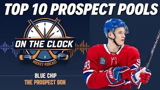 TOP 10 Prospect Pools | On The Clock w/ @TheProspectDon