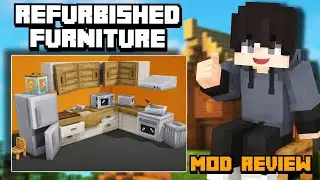 MOD DE DECORACIÓN | MRCRAYFISH'S FURNITURE MOD: REFURBISHED MOD REVIEW (1.20.1) | MINECRAFT