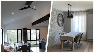 75 Gray Brick Wall Dining Room Design Ideas You'll Love 🪴