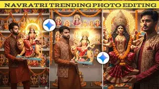 Viral Navratri Special 3D Maa Durga Photo Editing | Gemini App Viral Editing Trick 2025