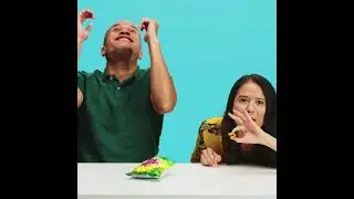 Americans Try Caribbean Snacks -Reaction to Big Foot.  #shorts