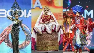 MISS COSMO 2024 NATIONAL COSTUME | Cambodia- India- Vietnam