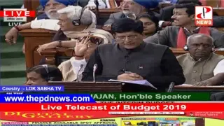 Finance Minister presents Interim Budget 2019 in Parliament' LIVE - The PD News