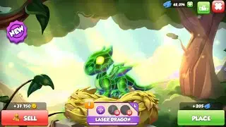 Laser Dragon Unlocking and Hatching│dragon mania legends s2. ep 202