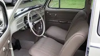 VW Fusca 1966 - Interior Impec&aacute;vel