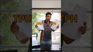 TPU VS TPH #paintprotectionfilm #ppf #automobile #tintandorange