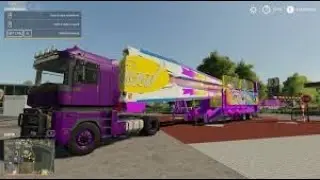 d&eacute;montage du luna park de frejus fs19