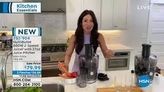 NutriBullet 800Watt 2Speed Juicer with 27 oz. Juice Pitc...