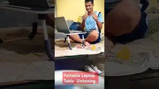 Portable Laptop Table  Unboxing and Review | @balansherboy | Shorts | Flipkart order unboxing |Skp