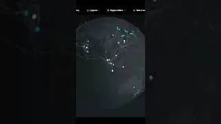 Azure Interactive Globe