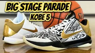 AMAZING!!!  Kickwho godkiller Kobe 5 Big Stage Parade review & on foot! 🔥🔥