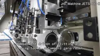 J.S. Machine JETS 400 Corrugator