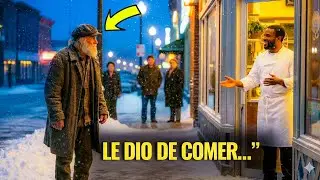 Un pobre restaurantero da comida a un vagabundo. Nadie imaginó el final
