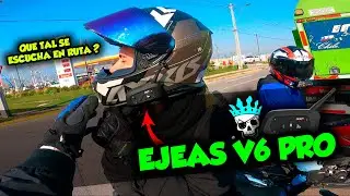 [ EJEAS V6 PRO ] Probamos el intercomunicador en Ruta, Cajon del maipo. &iquest;Se Escuchara Bien? #chile