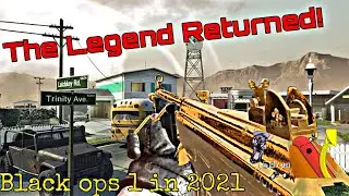 Call of Duty Black ops 1 in 2021 Xbox one Multiplayer Gameplay | Legendary Galil In Action Nuketown