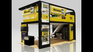 Stand Ferreyros Expomina 2022/ DISE&Ntilde;O Y CONSTRUCCION DEL STAND CORP FERREYROS
