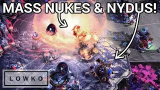StarCraft 2: Harstem NUKES His Own Main Base?!