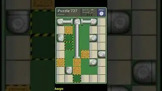 Pushing Machine (Genius) Level Puzzle 727 - Perfect Solution
