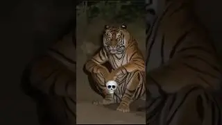 Cub 🐅 Transform Tiger🐯 Sitting Like a Men