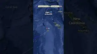 Australia Brisbane 🇦🇺 to Los Angeles America 🇺🇲 flight route map live - flight tracking