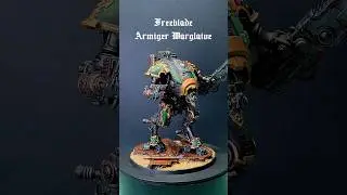 Freeblade Warglaive #warhammer #knights #painting #art #miniature #40k #warglaive #showcase #mini