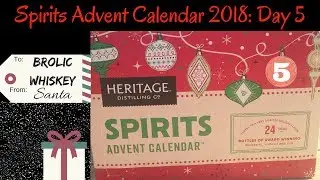 Spirits Advent Calendar 2018 review Day 5 - Elk Rider Rye Whiskey