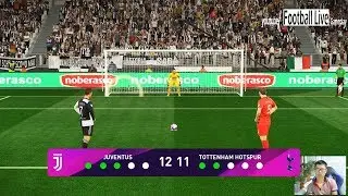 Juventus vs Tottenham | Penalty Shootout | PES 2020 eFootball Scoreboard for PES 2019