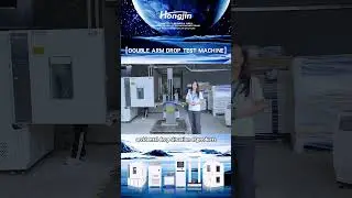 Double-arm drop tester #Hongjin #Machine #Testing #Drop #tester #factory #Equipment