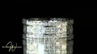 PRINCESS & ROUND DIAMOND ETERNITY BAND BY WONDER JEWELERS