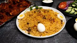 Microwave Plain Biriyani Rice | Easy Indian Flavored Rice Recipe